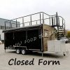 Coffee trailer-closed form