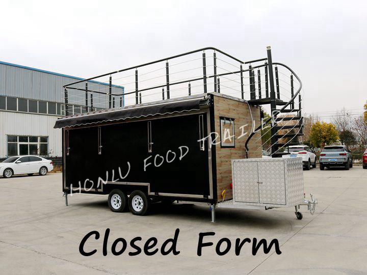 Coffee trailer-closed form