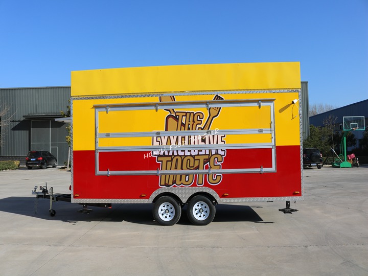 Square Food trailer