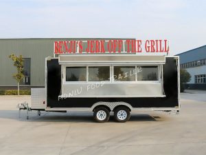 Customized 5M grill trailer (1)