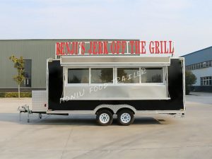 Customized 5M grill trailer (1)