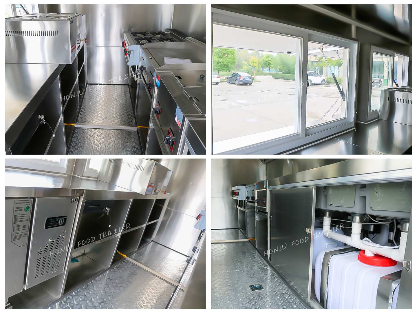 Detail image-Customized 5.7m galvanized food trailer-21-8117