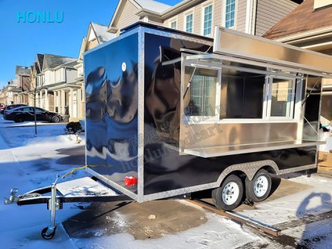 Food trailer feedback video from Canada customer