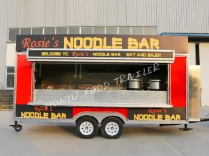 Customized 5M noodle bar food trailer (1)