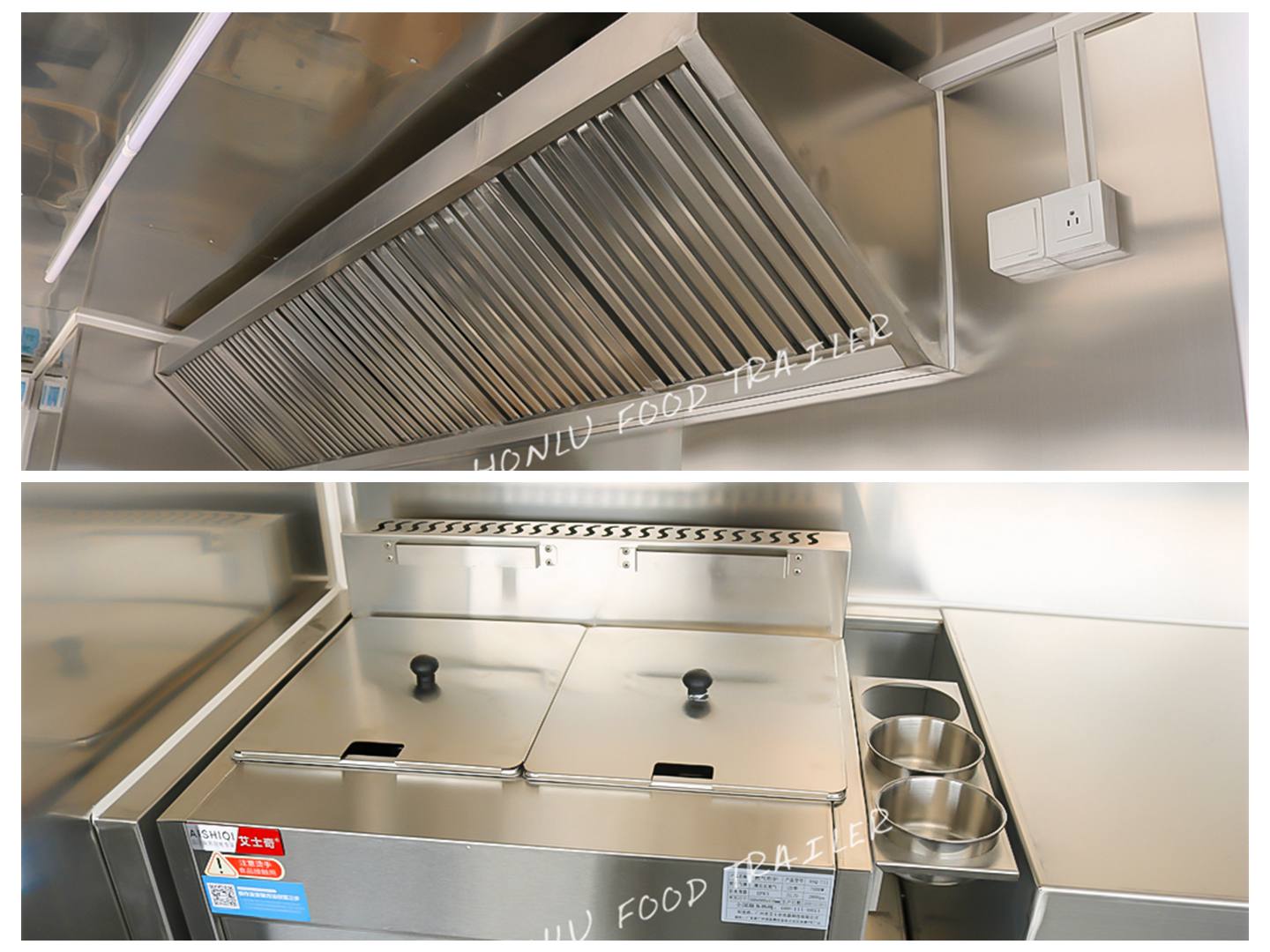 Deep fryer & Range hood