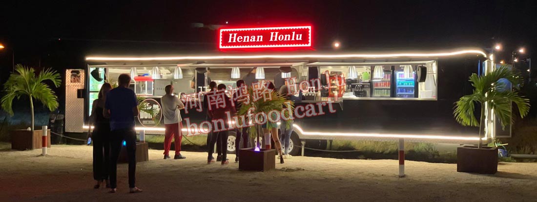 11m coffee trailer
