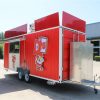 18ft Container Food Trailer With Awning America