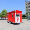 18ft Container Food Trailer With Awning for sale
