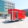 18ft Container Food Trailer With Awning on sale
