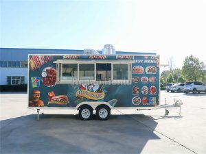 18ft fast food trailer