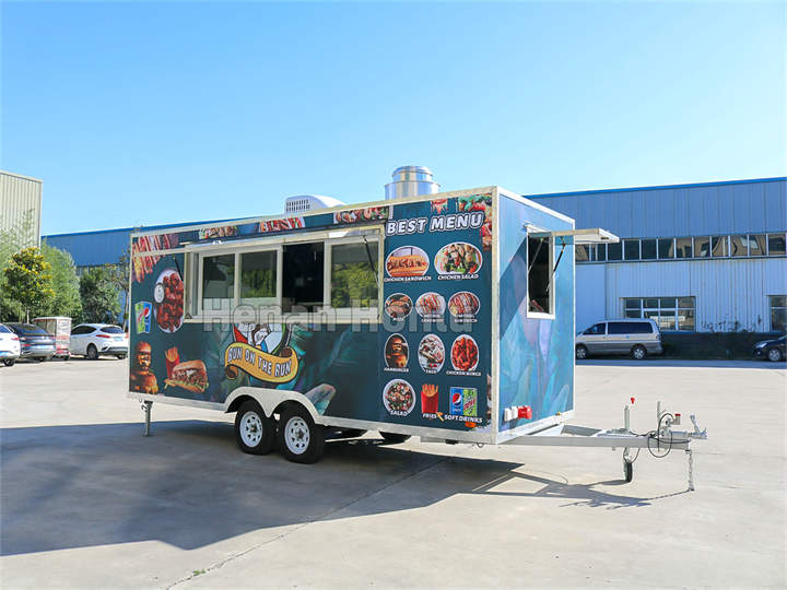 18ft fast food trailer on sale