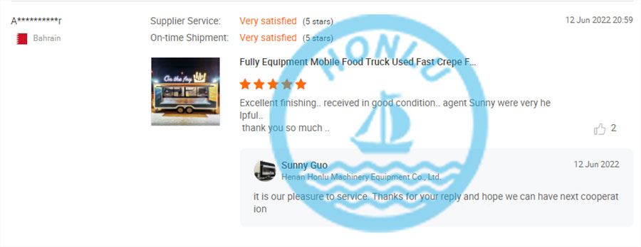 Bahrain customer review