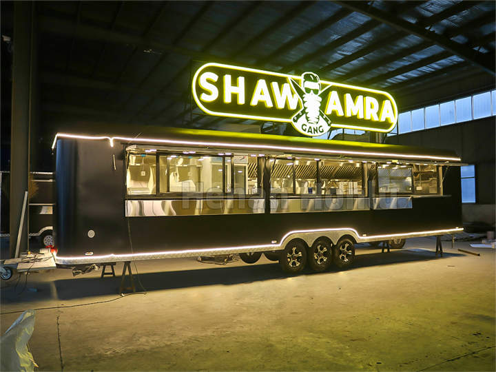 11m Shawarma Food Truck for sale
