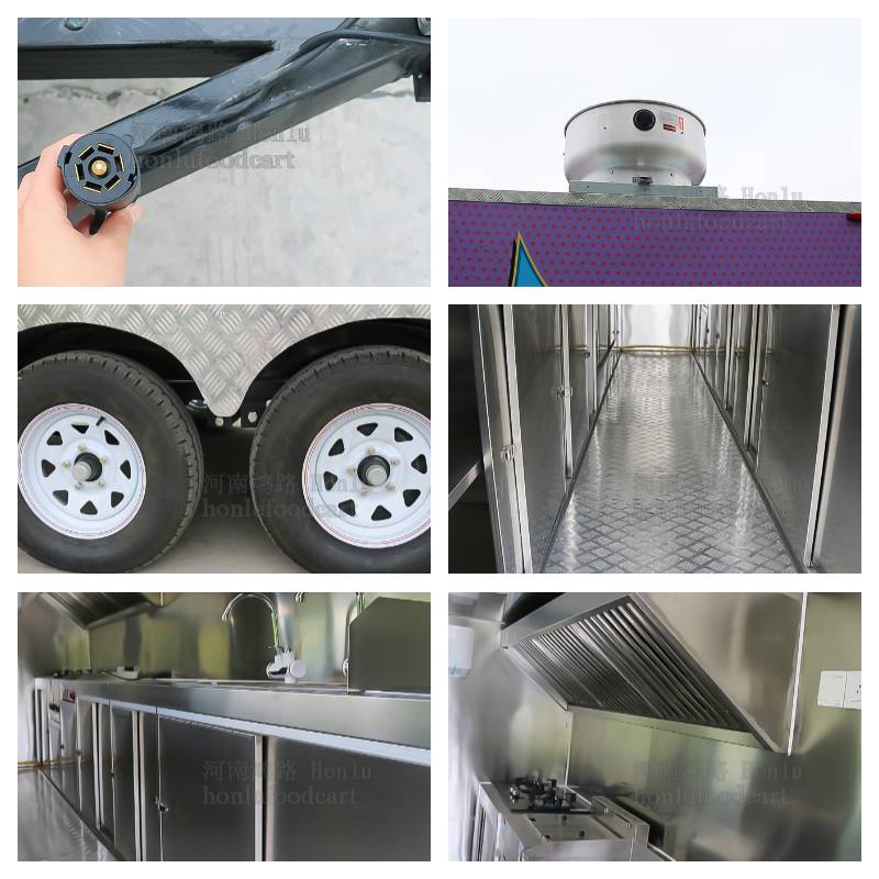 16ft seafood trailer details