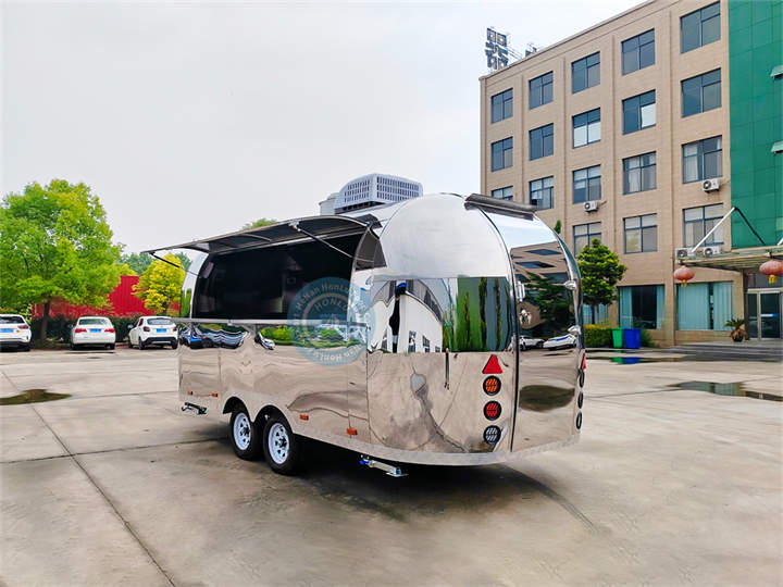 16ft stainless steel concession trailer
