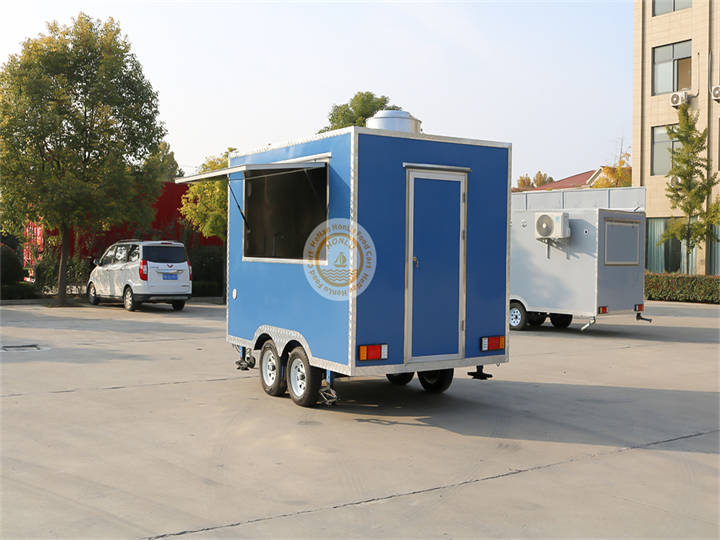 10ft food trailer front view