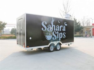 5m coffee trailer on sale