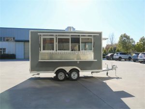 13ft burger catering trailer