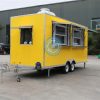 18ft yellow food trailer