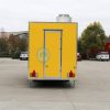 5.5m yellow food trailer