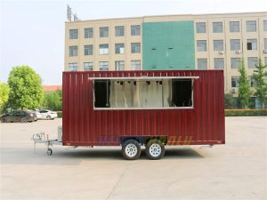 5m mobile cocktail bar trailer