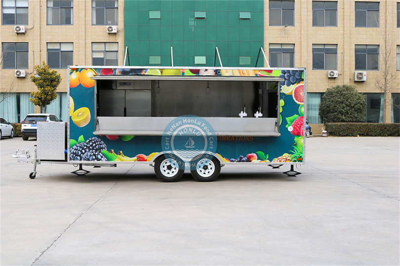 16ft juice trailer