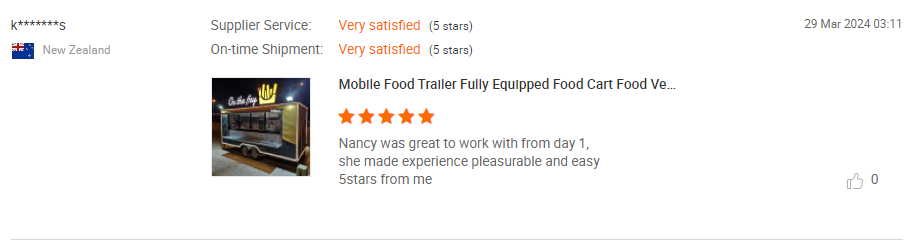 New Zealand customer reviews