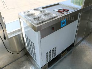 rolled ice cream machine