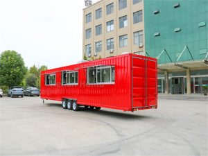 36ft converted shipping container bar