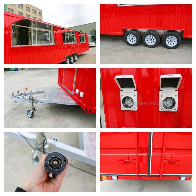 36ft Custom Shipping Container Bar from China Factory - Honlu Food Trailer