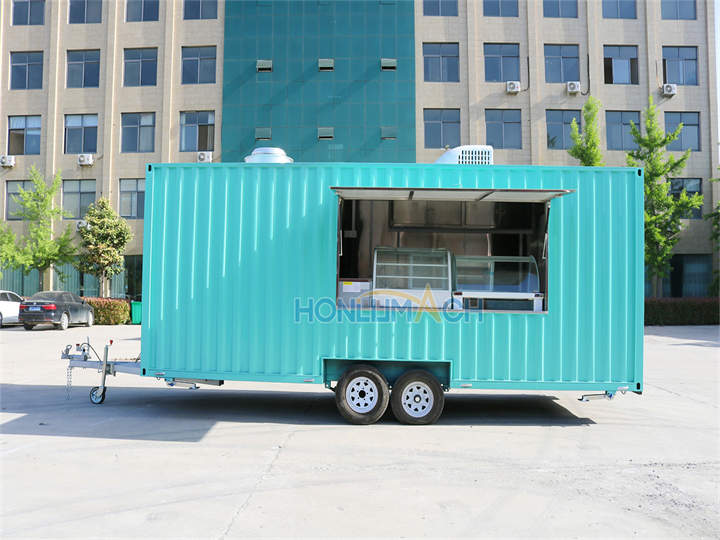 5.7M food trailer container