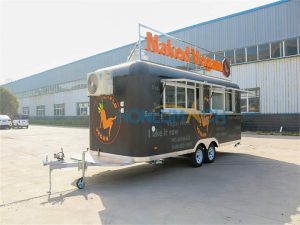 5.7m vegan food truck catering