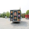 18ft food truck full kitchen side view
