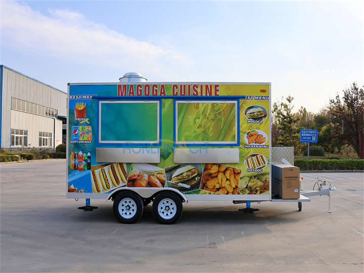 4m Mobile Restaurant Trailer