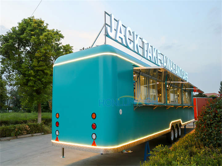 36ft mobile kitchen food truck