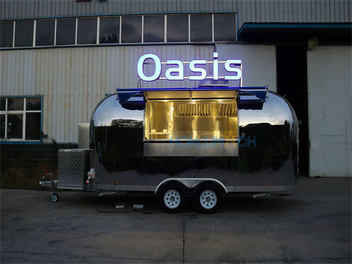 16ft airstream trailer food truck