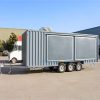 5.8m container trailer with toilet Lebanon