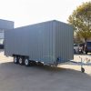 5.8m container trailer with toilet Lebanon