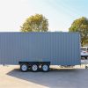 5.8m container trailer with toilet Lebanon