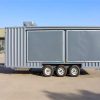 5.8m container trailer with toilet Lebanon