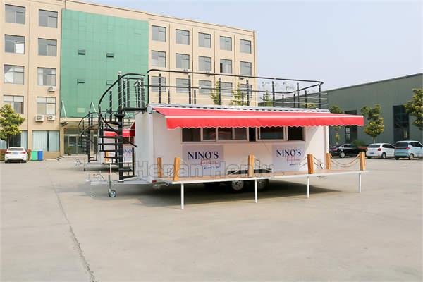 18.7ft Double Decker Food Trailer