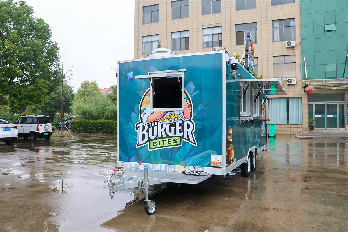 18ft Large Food Trailer United States of America - 图片 5