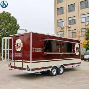 16.4ft food truck Australia, custom food truck, Australian standard food truck
