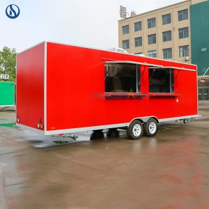 Food Truck Personalizzato 23ft per Vaticano | Certificato UE