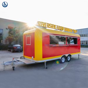 18ft Galvanized Mobile Food Truck  Moldova