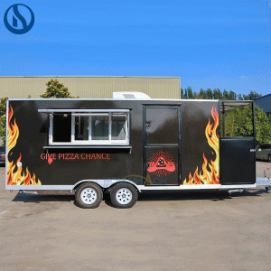 16.4ft Custom Mobile Food Trailer for Sale – DOT & CE Certified, Fully Equipped, Built to Italy Standards