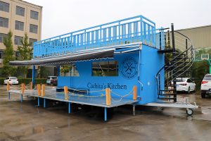 26ft Custom Two Story Food Truck for Sale America | Fully Equipped & CE Certified