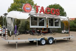 21ft Mobile Food Trailer for Sale in Canada | CE & DOT Certified