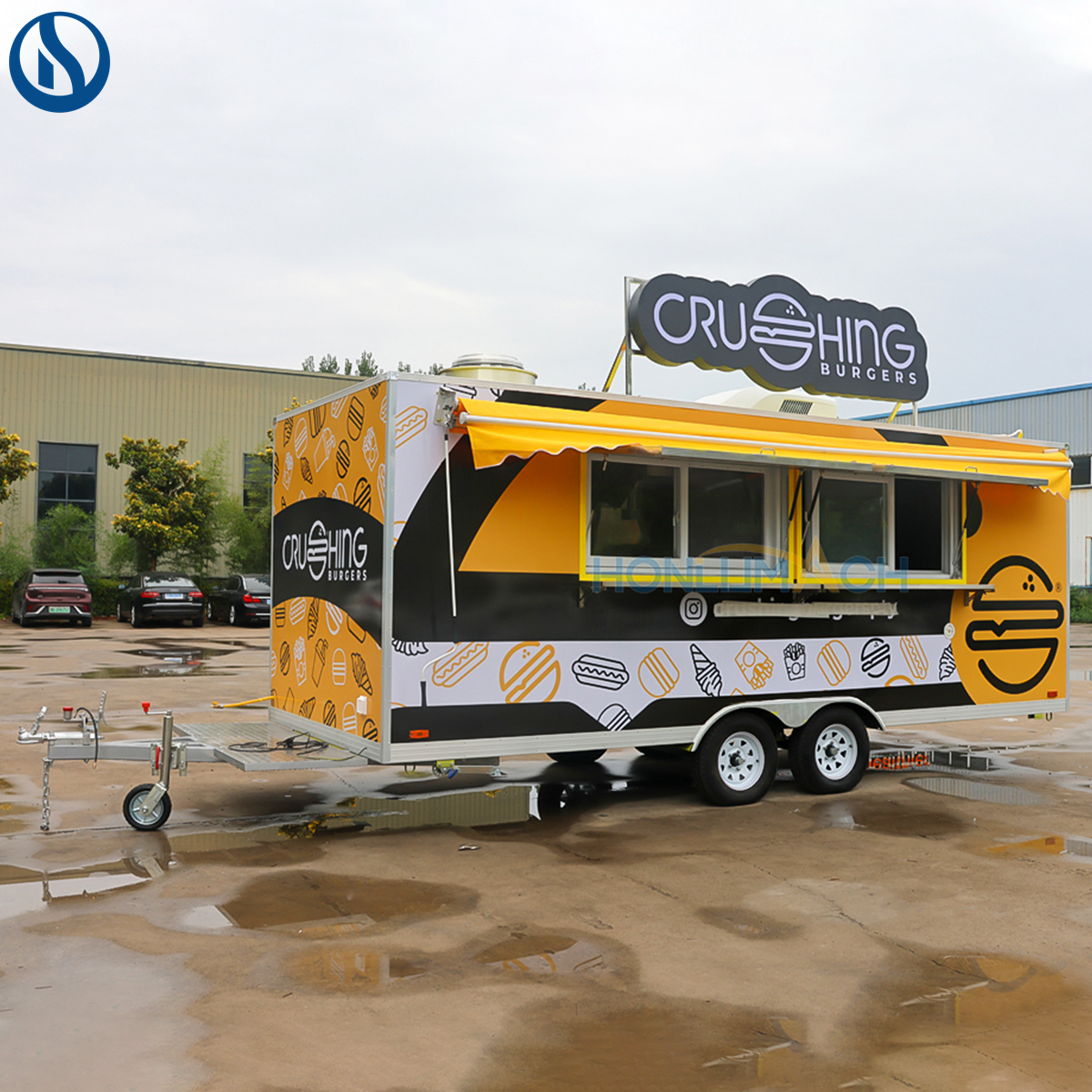 Mobiilne Toiduauto Müügiks Eestis | Täielikult Kohandatav Food Trailer CE-Sertifikaadiga - 图片 10