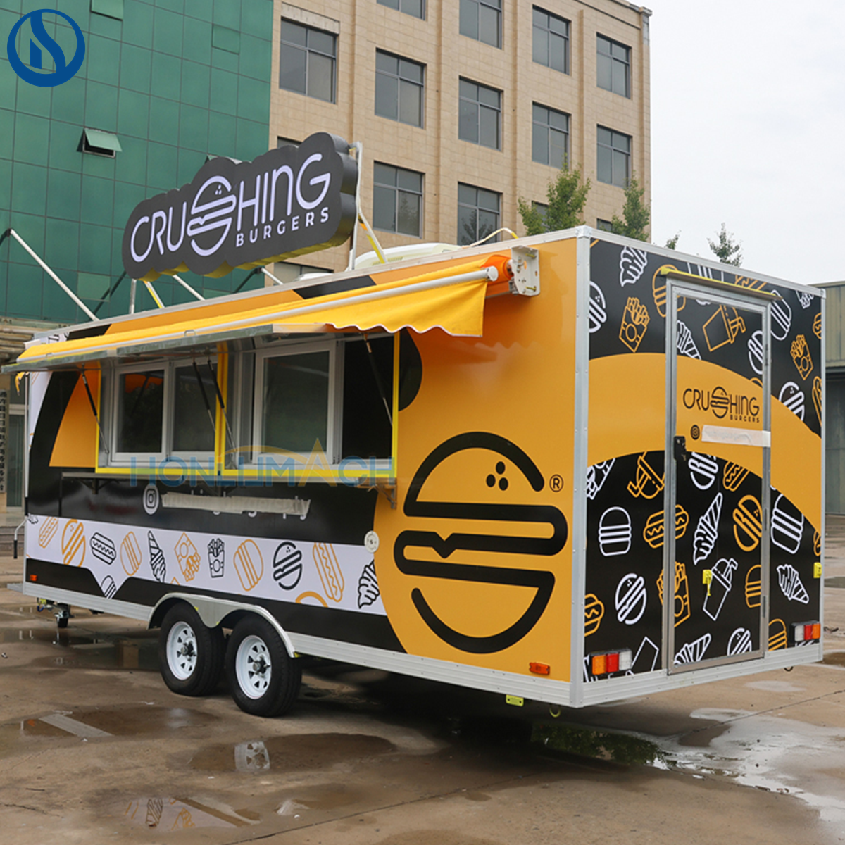 Mobiilne Toiduauto Müügiks Eestis | Täielikult Kohandatav Food Trailer CE-Sertifikaadiga - 图片 2